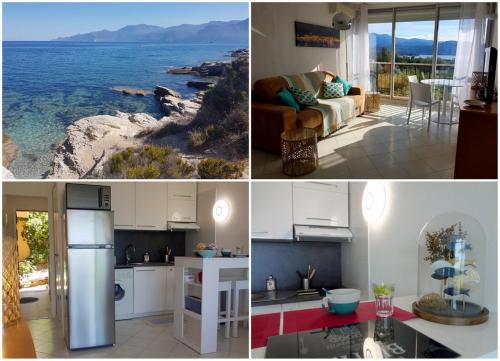 Patrimonio Apartment | Saint-Florent, Agréable Studio Climatisé, Vue Panoramique Sur Le Golfe