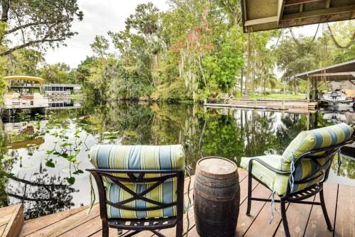 Astor House | Sandy Shore and Multi-Boat Dock! St Johns River Home