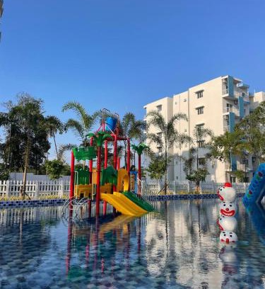 Negombo Apartment | Santorini 3BR Resort Apartment Pool & Gym