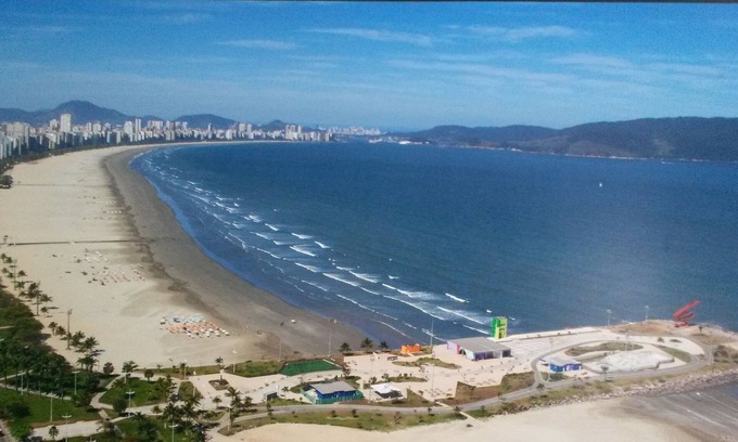 Aparecida Apartment | Santos fit on the seafront