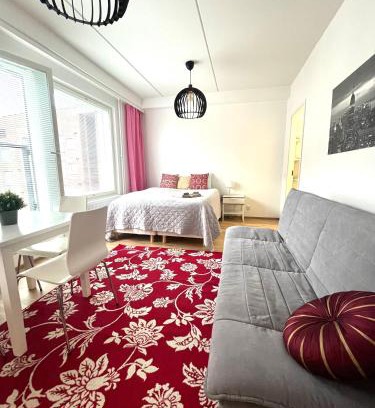 Tikkurila Apartment | Scandinavian Studio Great Location