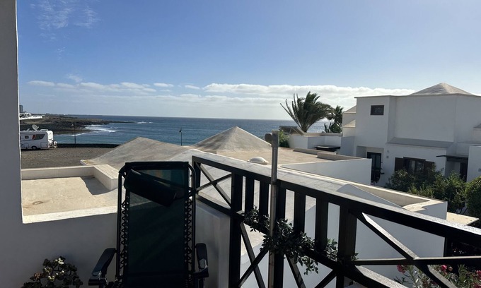 Playa Honda Apartment | Sea View Coastal Apartment with Pool