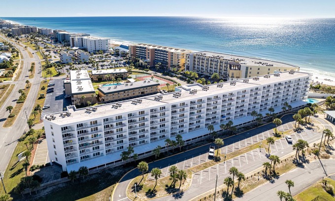 Fort Walton Beach Condo | Seacrest 715AB is a 3 BR on the Gulf side of Okaloosa Island by RedAwning