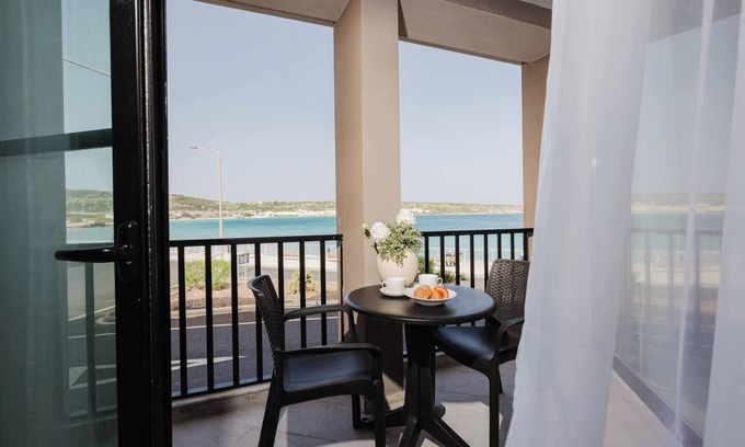 Mellieha Apartment | Seashore Flats seconds to sea by Homely Malta!