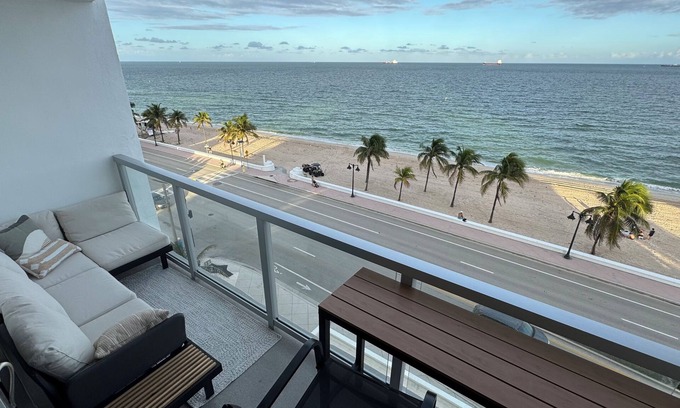 Barrier Island Apartment | Seaside Escape: Oceanfront Condo