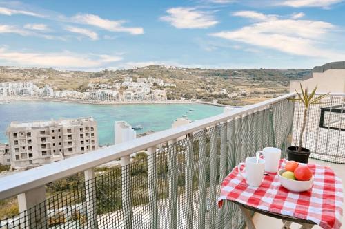 St. Paul's Bay Apartment | Seaview Apart 5mn From Sea Xemxija - Happy Rentals
