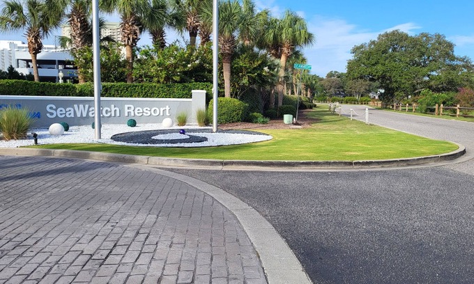 Arcadian Shores Apartment | Seawatch ResortnFamily-friendly, 1-bedroom with ocean view and beach access.