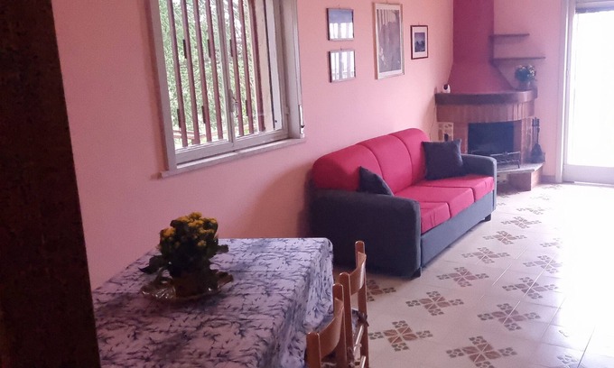 Zafferana Etnea House | Second floor in villa at the foot of Etna panoramic for mountain lovers.