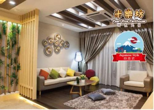 Sekinchan Apartment | Sekinchan Theme Design Penthouse Condo 16-30Ppax 主题顶层公寓民宿