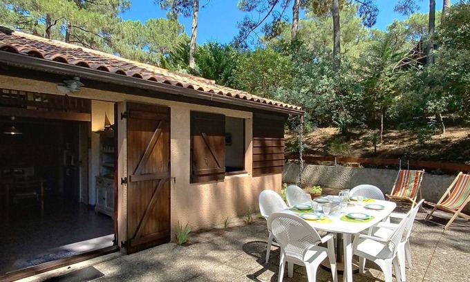 Lacanau-Ocean House | Semi detached house, 6 people, Atlantic coast, Lacanau Ocean