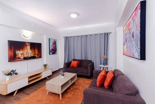Nairobi Apartment | Serena 3BR Suite w Mall and Pool