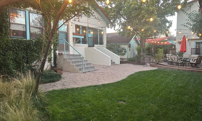 Silver Hill Apartment | Serene Private Garden Suite in Historic Home near UNM, Hospitals, NM United