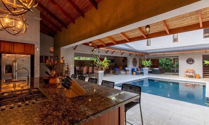 Playa Guiones House | Shanta Pura, World Class Surfing, Large New Home, Close to the Beach, Private Chef Included!
