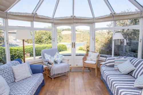 Bantham Apartment | Sherriffs, Bantham overlooking the estuary and Burgh Island