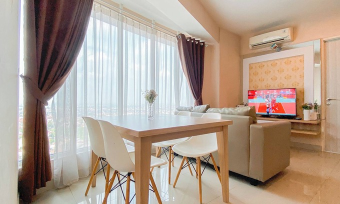 Pekayon Jaya Apartment | Simple And Homey 2Br At Grand Kamala Lagoon Apartment