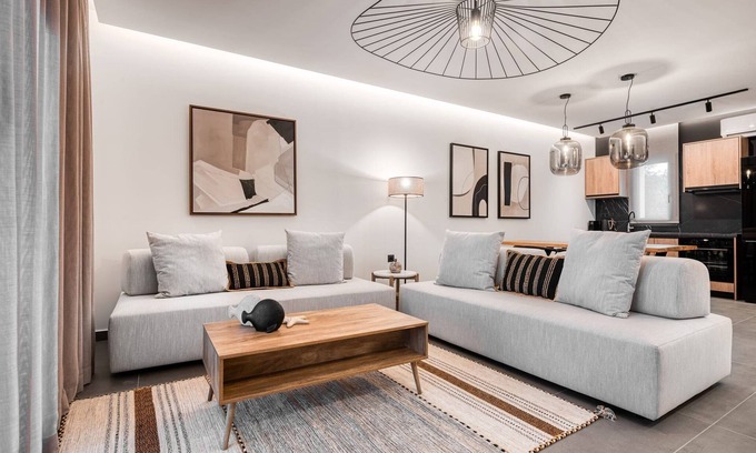 Preveza Villa | Sophisticated Preveza Suite | Suite Sereno | 1 Bedroom | Outdoor Veranda