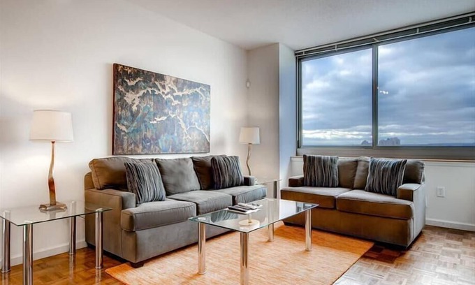 Hudson Exchange Apartment | Spacious 1BR | Gym | Jersey City by GLS