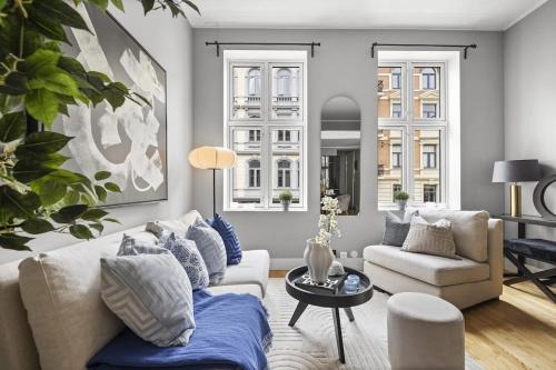 Vika Apartment | Spacious 2BR Apartment in Vika, Central Oslo