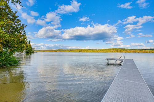 Lake Leelanau House | Spacious Home with Dock on Lake Leelanau!