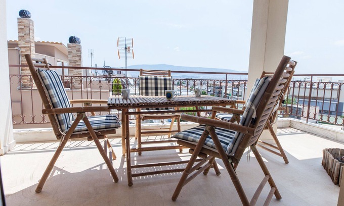 Agia Varvara Apartment | Spacious New apt w View in Agia Varvara