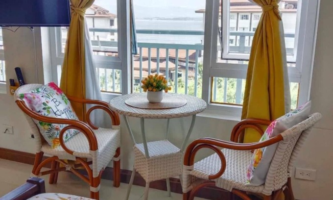 Punta Engano Condo | Spacious Studio unit with balcony and seaview