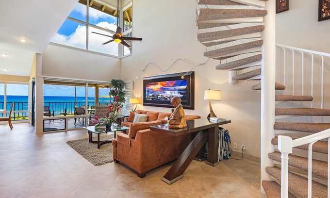 Napili Villa | SPECIAL SAVINGS> 10/31- 11/23 ~ Must See OCEAN FRONT Bay Villa 25B-2