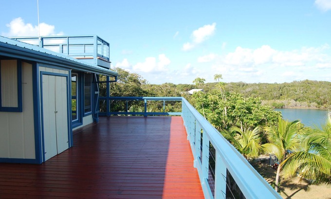 Hope Town Villa | Spectacular Hope Town home, Waterfront, Lighthouse View, Perfect Spot for 2-8