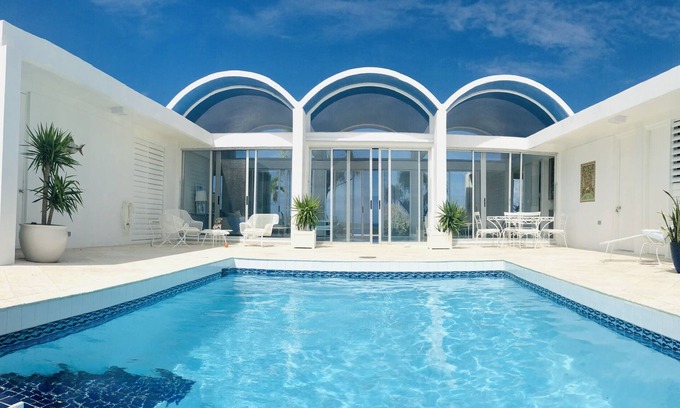 Cotton Valley Villa | Spectacular Midcentury Modern Villa with Panoramic views