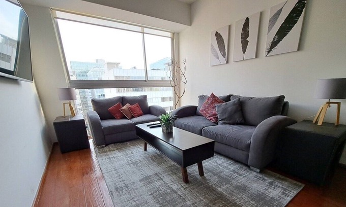 Ampliacion Granada Condo | Splendid Apartment for 6 People at Plaza Antara and Carso.