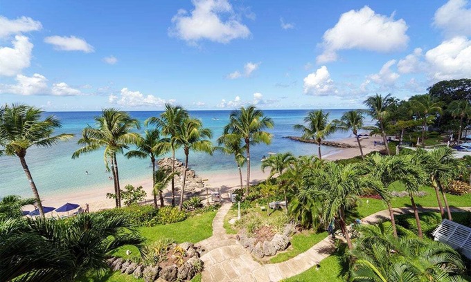 Little Battaleys Apartment | St Peter's Bay 402 - Modern Beachfront Condo