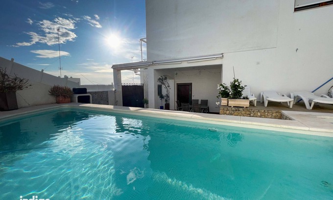 Ayamonte Ski Chalet | STE003 Riverview 4 Bedroom House, with Private Pool