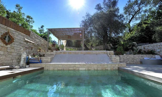 Makratika Villa | Stone House Haven with Private Pool