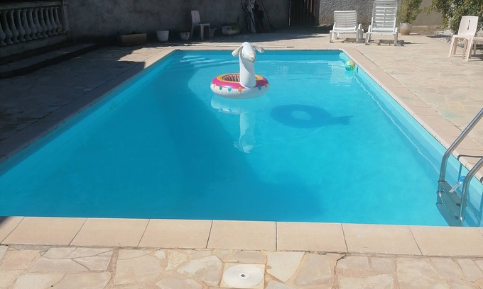 Saint-Martin Apartment | Studio à 15 min de la mer 30min de l Espagne Calme et Privée Avec Piscine