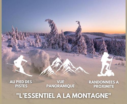 Sondernach Apartment | Studio cosy avec vue panoramique sur les Vosges