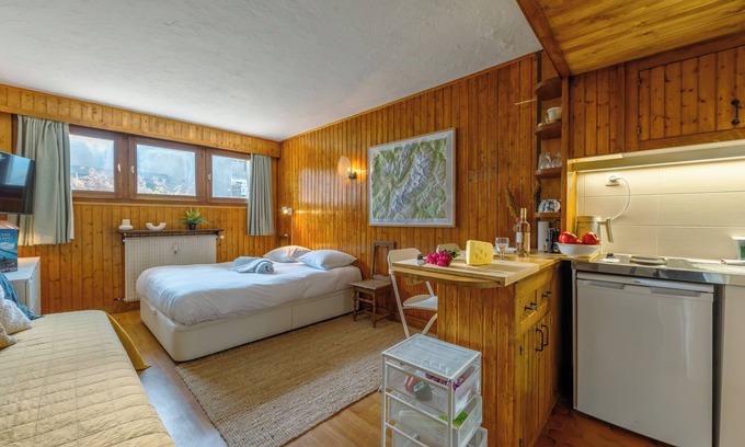 Montroc Apartment | Studio de Balme, Le Tour (Argentière), France