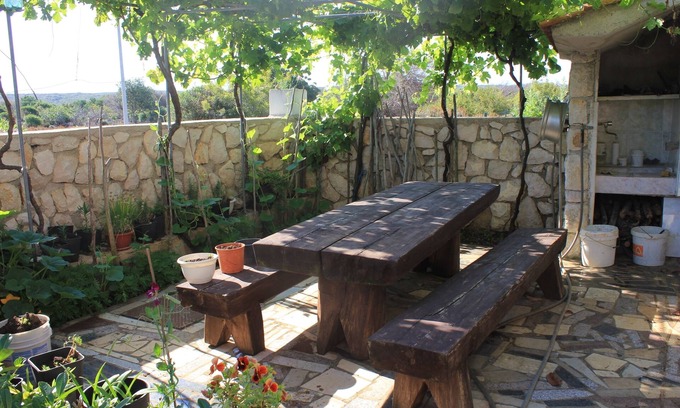 Punta Kriza Apartment | Studio flat with terrace and sea view Punta križa, Cres (AS-383-b)