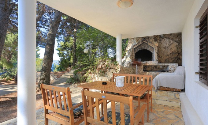 Stanici Apartment | Studio flat with terrace Balića Rat, Omiš (AS-1065-a)