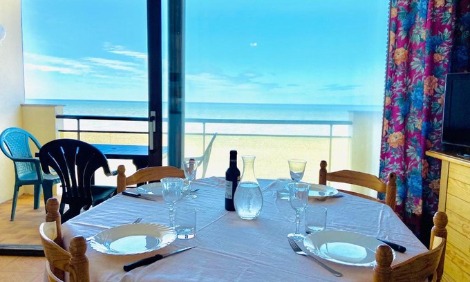 Cayeux-sur-Mer Apartment | Studio lumineux face mer à Cayeux sur mer