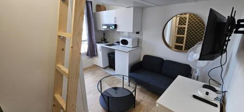 Amerique Apartment | Studio mezzanine proche Zenith - Paris 19 - 2P