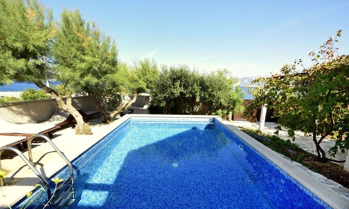 Povlja House | Stunning private villa for 10 guests with private pool, WIFI, A/C, TV, terrace and pets allowed