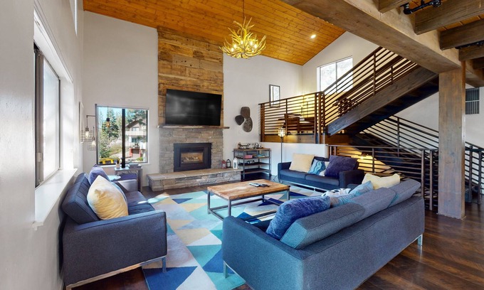 Tahoe Tyrol House | Stunning renovated chalet for monthly summer/ski lease - near Heavenly