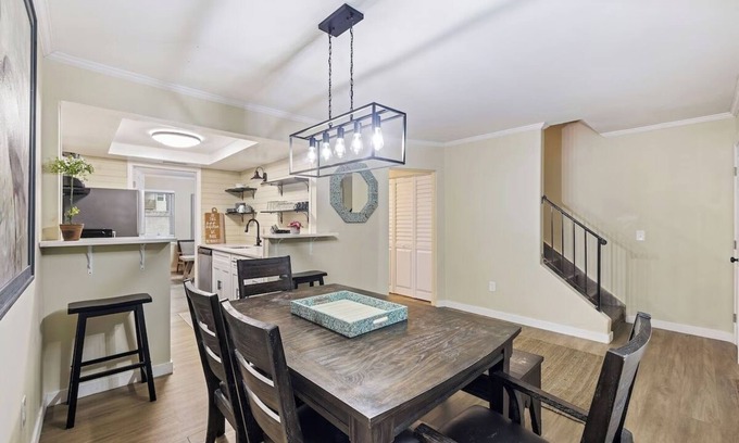 Palmetto Dunes Cottage | Stylish 2BR Townhome Near Bradley Beach + Pool