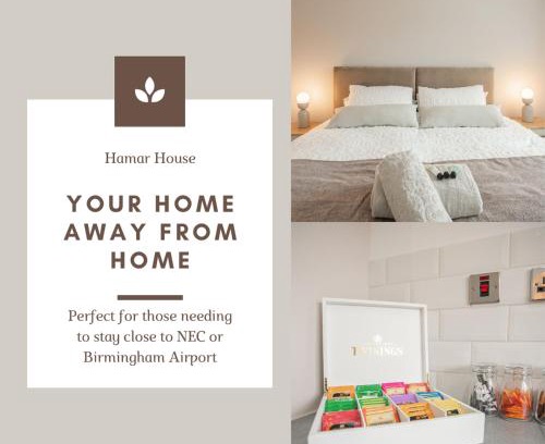 Marston Green Apartment | Stylish Abode, 5 Min from NEC & BHX, Pets Welcome