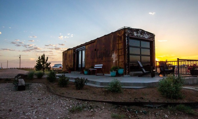 Canyon Other | Stylishly Renovated Train: Sunsets for miles near WTAMU and Palo Duro Canyon