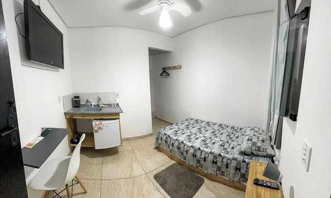 Sorocaba Apartment | Suite 05 SINGLE in Alto da Boa Vista neighborhood WITHOUT GARAGE
