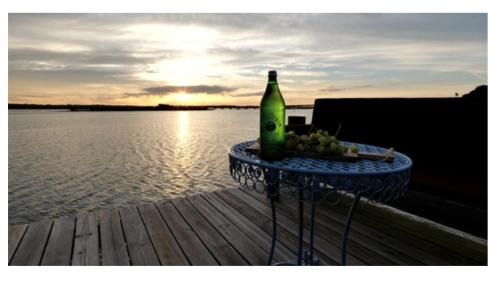 Crescent Beach House | Sunset at Marker 62 on the Intracoastal