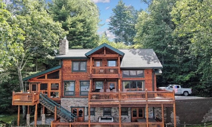 Glenville Cabin | Sunsets on Lake Glenville