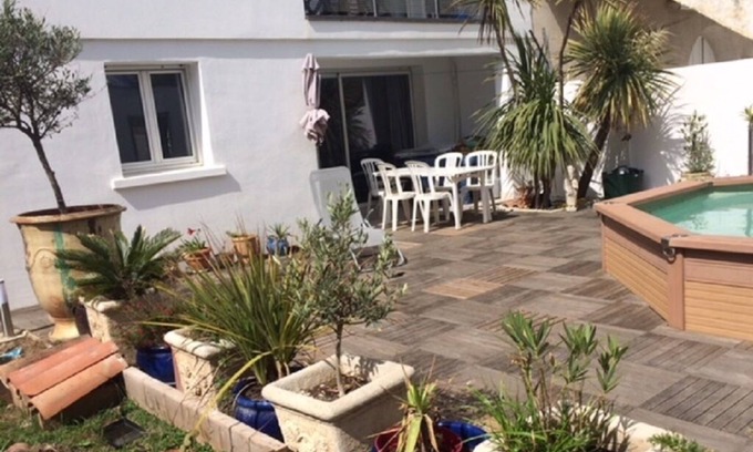 Carnon-Plage House | Superb T3, 50m beach, 200m shops, free shuttle to TRAM Montpellier