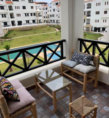 M'diq Apartment | Superbe appartement neuf en résidence avec piscine