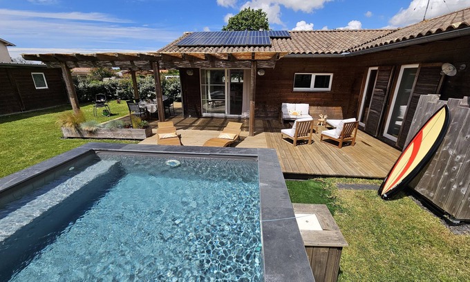 Tosse House | Superbe Villa Avec Piscine à 9km de L'océan